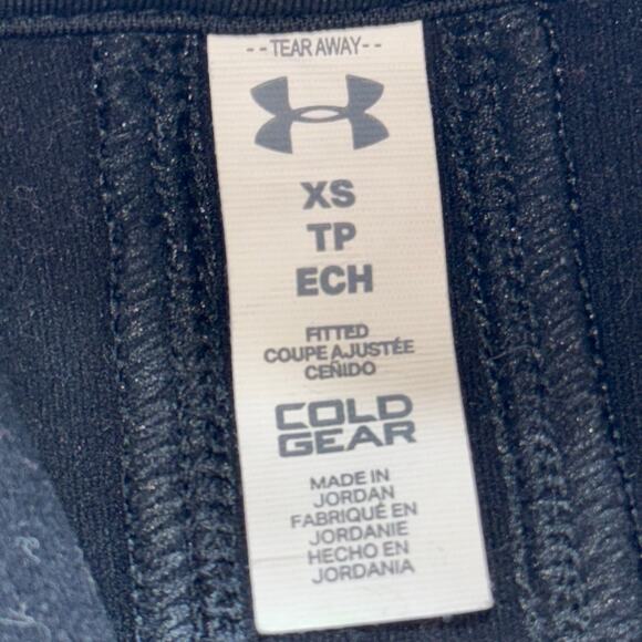 Under Armour light jacket Women’s XS ColdGear UA Cozy Half Zip Black tap running - Picture 11 of 14